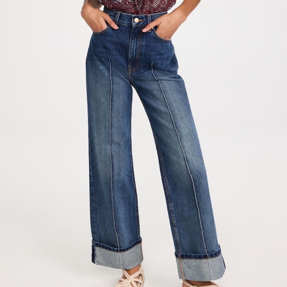 Ulla Johnson Genevieve High Rise Jeans — Danube